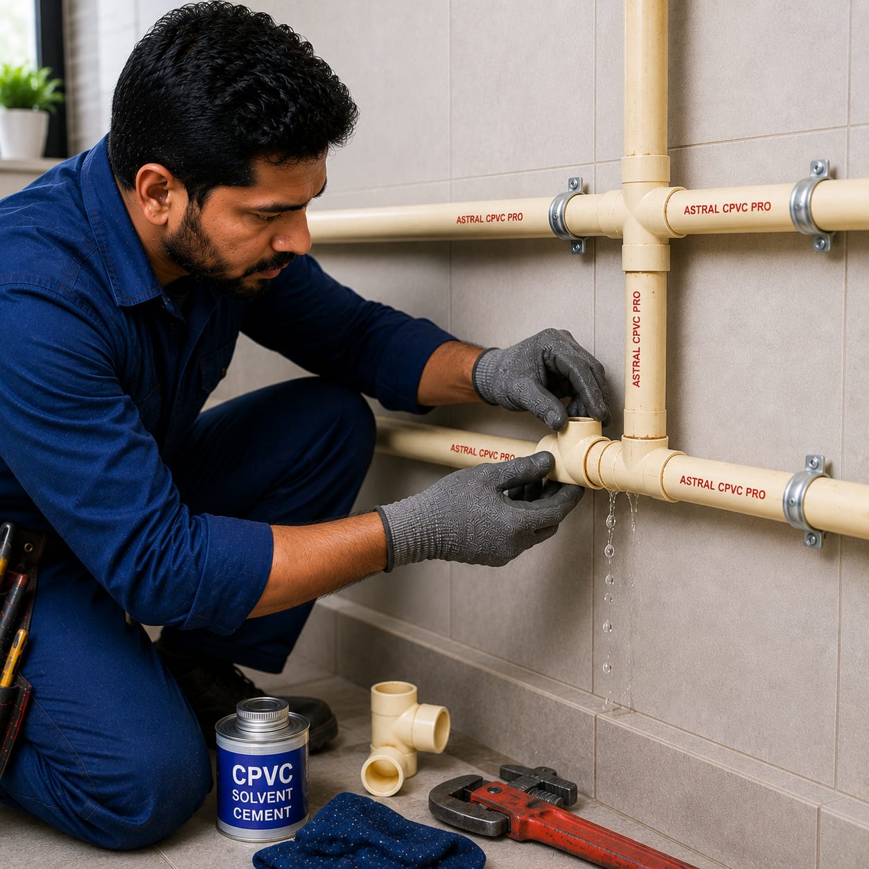 CPVC Pipe Repair