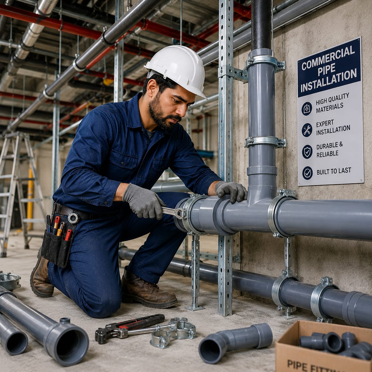 Commercial Pipe Installation