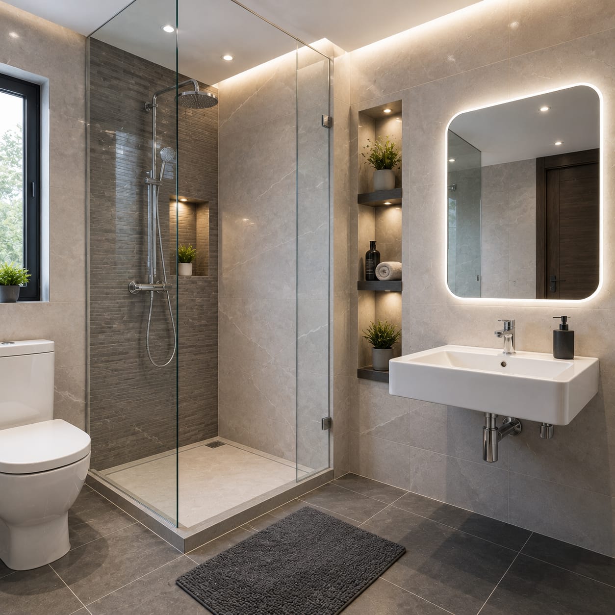 Completed Bathroom Renovation