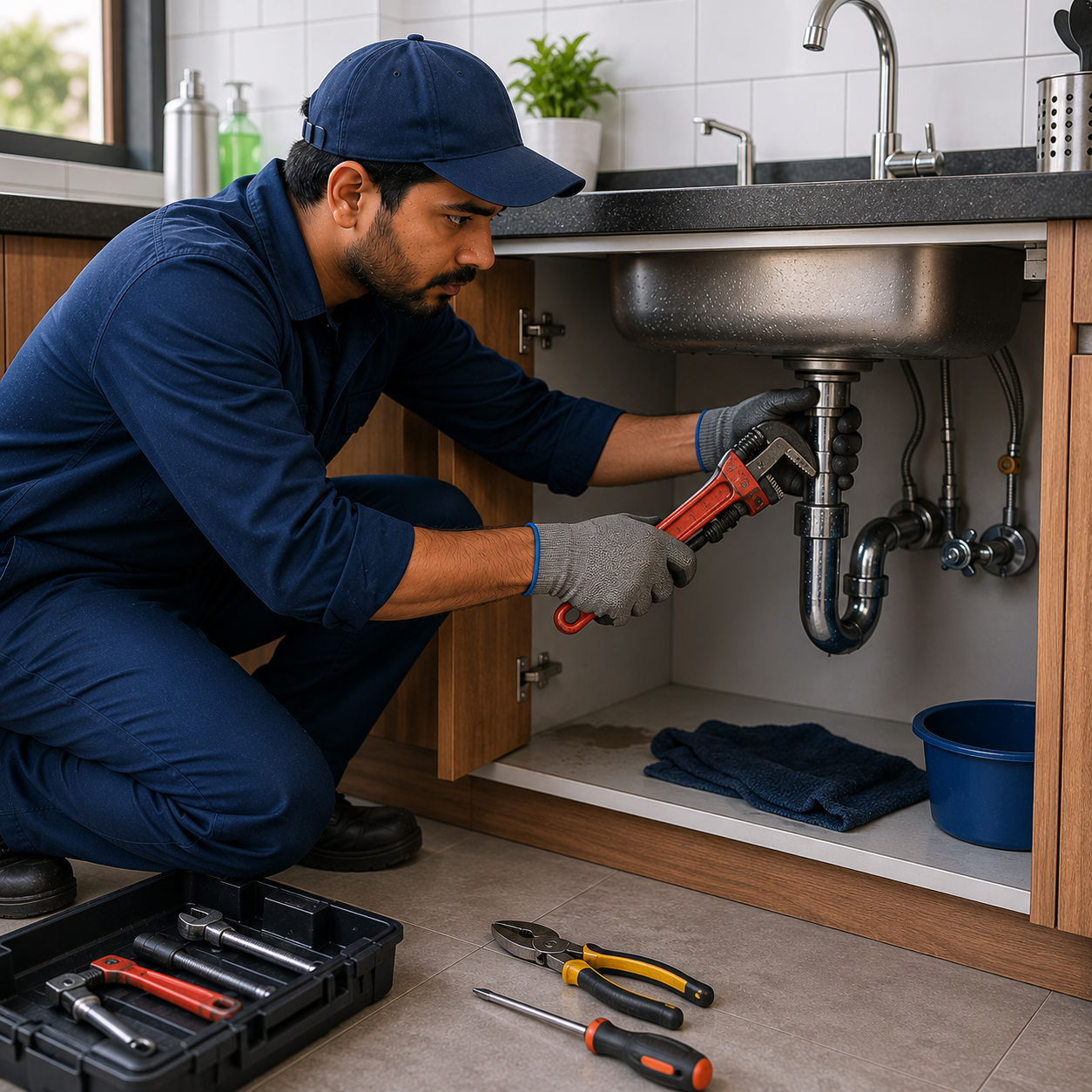 Kitchen Sink Repair