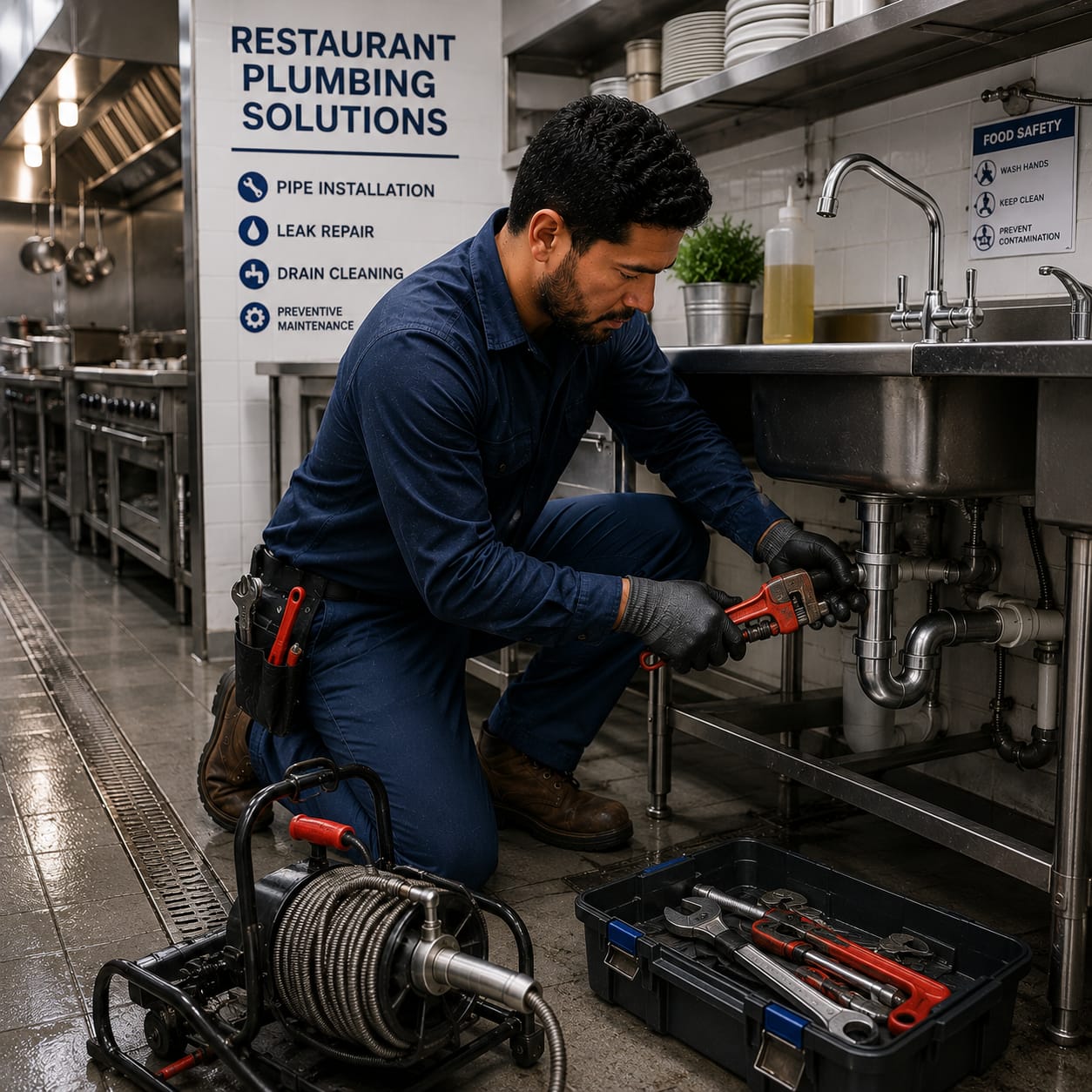 Restaurant Plumbing Solutions