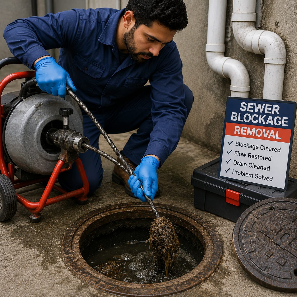 Sewer Blockage Removal