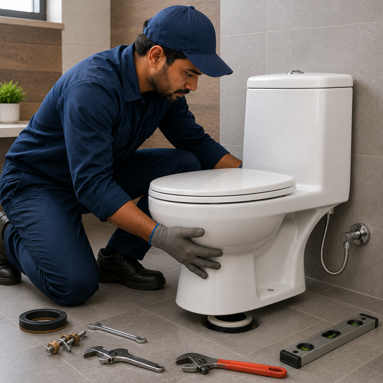 Toilet Installation